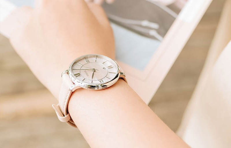 Đồng hồ Fossil Jacqueline nữ dây kim loại, phong cách sành điệu