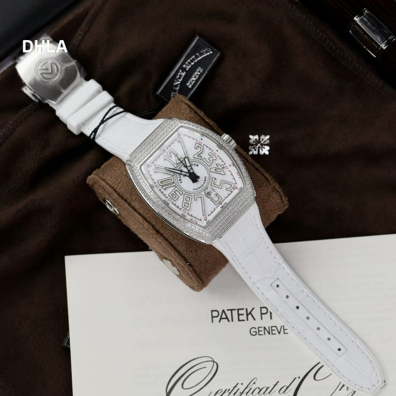 Đồng hồ Franck Muller V45 SC DT Đính Đá Màu Trắng Rep 1:1 tại DHLA