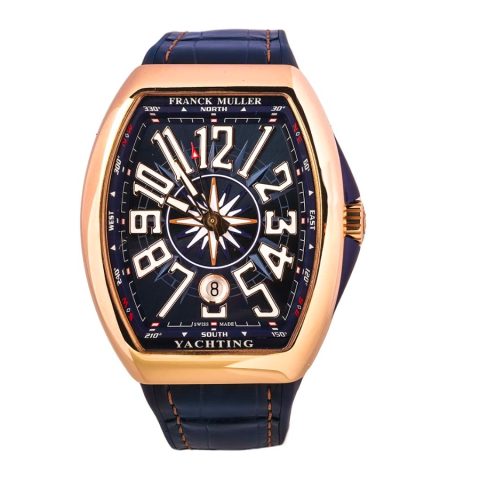 Đồng hồ Franck Muller Vanguard Yachting V41 Custom Diamonds Mặt Số Xanh Dây Đeo Xanh – Tinh Hoa Chế Tác & Đẳng Cấp Thượng Lưu