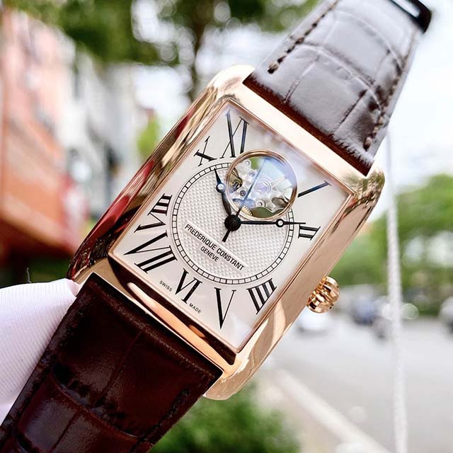 Đồng hồ nam mặt vuông Frederique Constant FC-310MC4S34