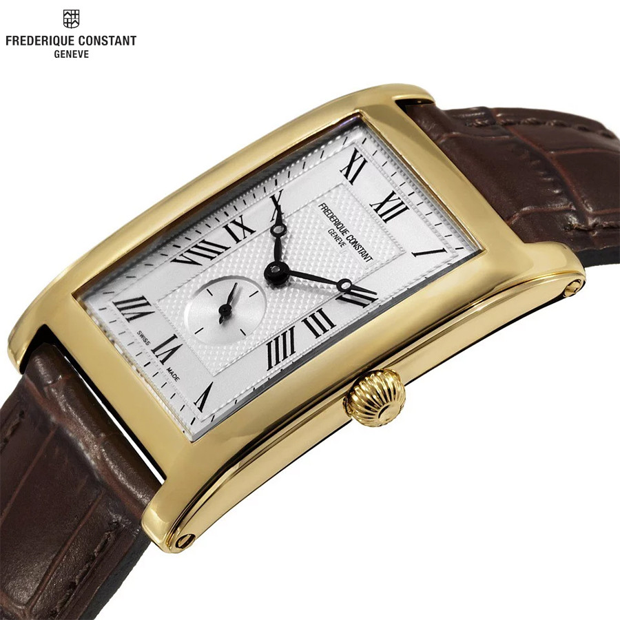 Bộ sưu tập đồng hồ Frederique Constant mặt vuông không thể bỏ qua FC-235MC25
