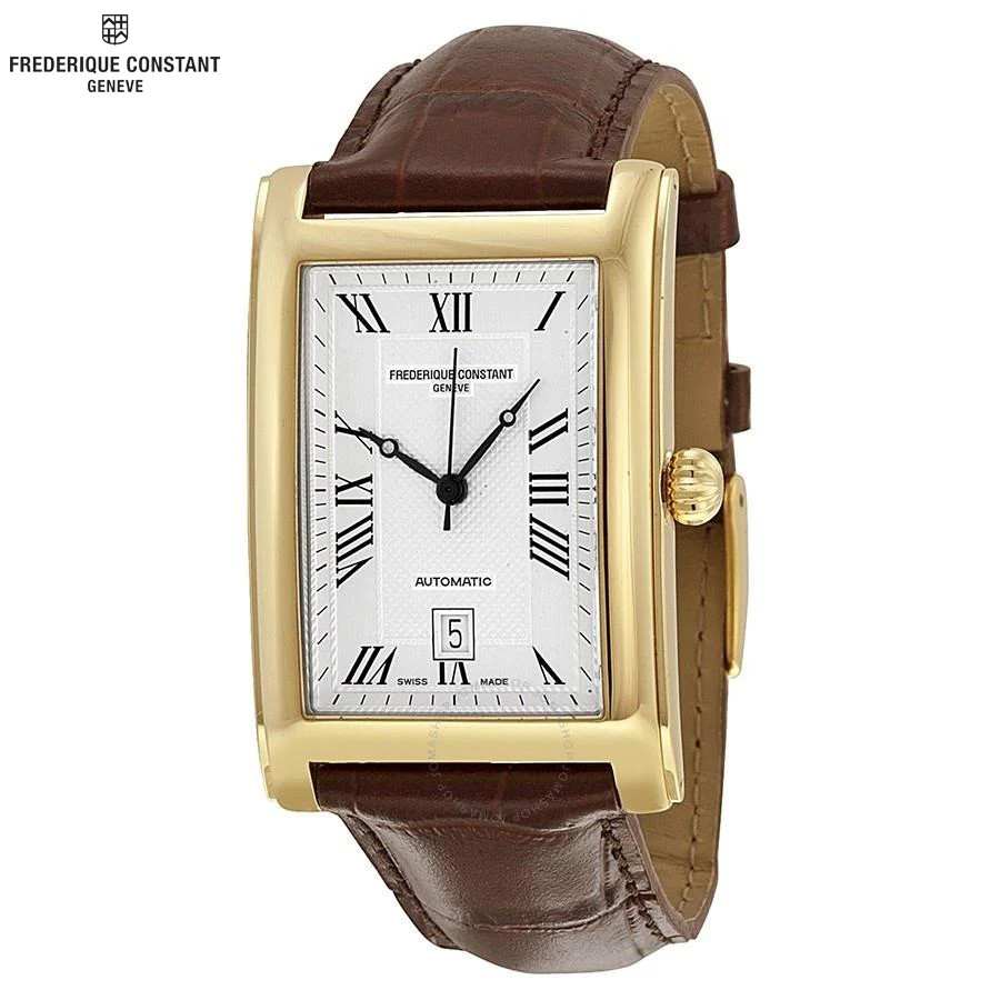 Frederique Constant FC-303MC4C25 mặt vuông sang trọng trên cổ tay