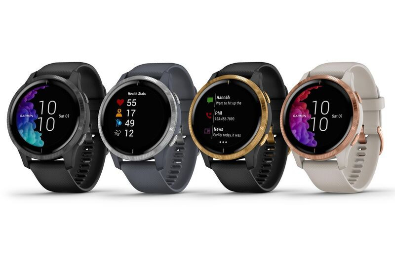 Đồng hồ thông minh Garmin Venu với màn hình AMOLED và tính năng đo huyết áp