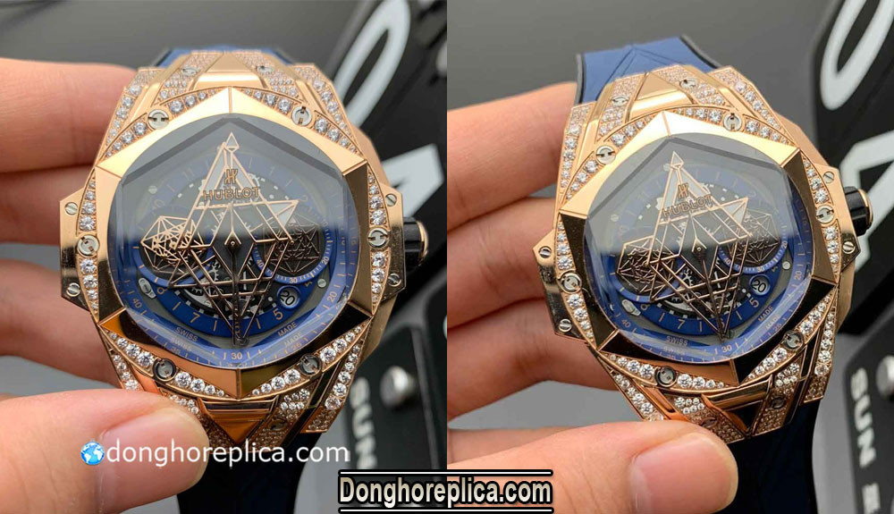 Mẫu đồng hồ Hublot Big Bang Sang Bleu II thiết kế độc đáo, phiên bản giá rẻ chất lượng cao