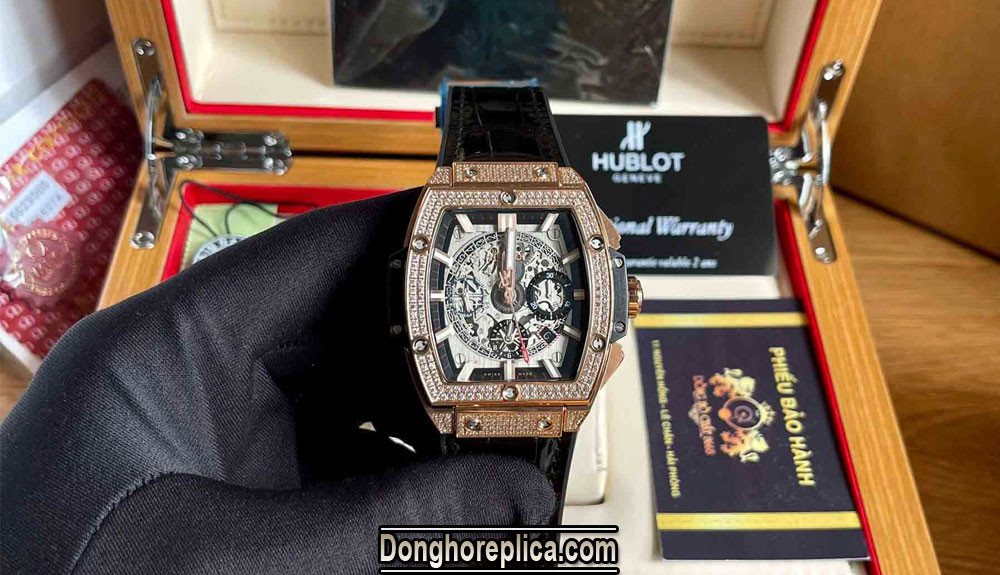 Đồng hồ Hublot Spirit Of Big Bang King Gold Pavé, phiên bản giá rẻ sang trọng và bền bỉ