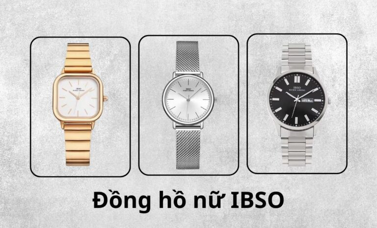 Một mẫu đồng hồ nữ IBSO sang trọng