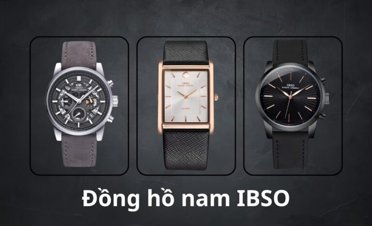 Đồng hồ nam IBSO với thiết kế Chronograph