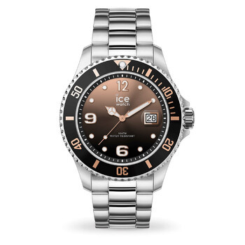Đồng hồ Ice Watch chính hãng Ice-Steel mặt nâu dây thép không gỉ