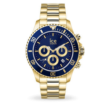 Đồng hồ Ice Watch chính hãng Chronograph Quartz mặt xanh dương