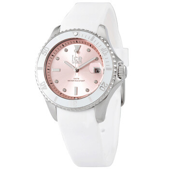 Đồng hồ Ice Watch chính hãng nữ Quartz Crystal mặt hồng pastel