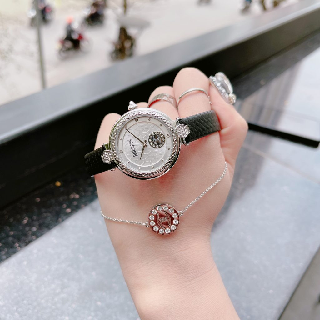 Đồng hồ Just Cavalli nữ đính đá lấp lánh cao cấp