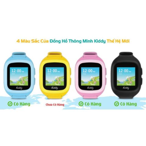Đồng hồ thông minh Kiddy Viettel với màn hình cảm ứng màu sắc rõ nét