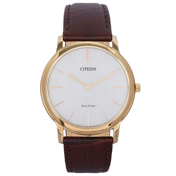 Đồng hồ Citizen 39mm Nam AR1113-12A dây da nâu