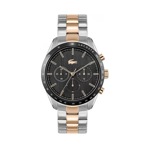 Mẫu đồng hồ Lacoste Quartz 42mm, một thương hiệu phong cách trẻ trung so với đồng hồ Invicta của nước nào