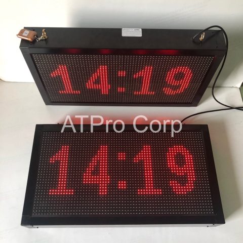 Đồng Hồ Điện Tử Màu Đỏ LED Matrix Mini V2: Hiện Đại, Cá Tính & Đa Năng Cho Mọi Không Gian