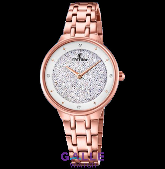 Đồng hồ Festina F20384/1, một lựa chọn đồng hồ mạ vàng nữ đẹp đính đá Swarovski