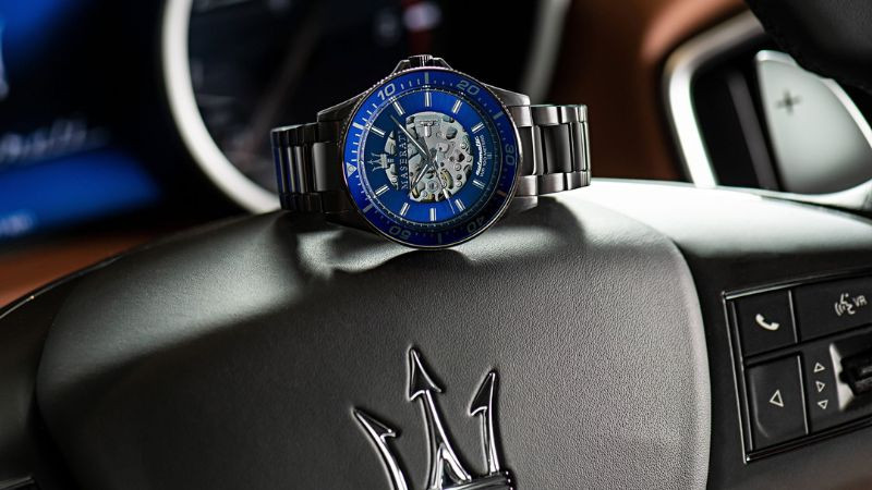 Phong cách năng động và đa dạng của dòng đồng hồ Maserati Lifestyle