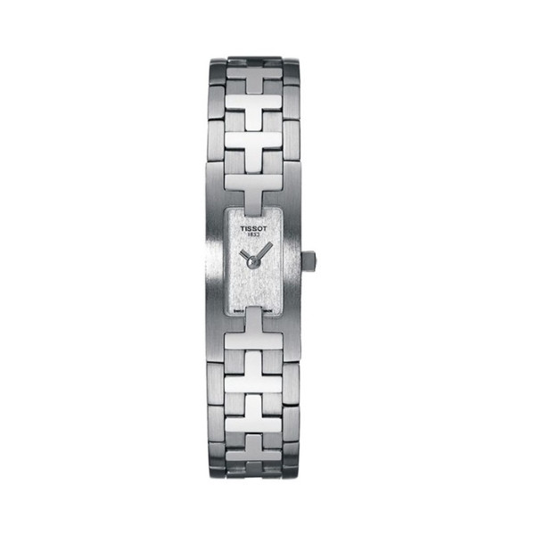Đồng hồ Tissot T50.1.185.40 mặt chữ nhật dây kim loại kiểu lắc tay độc đáo