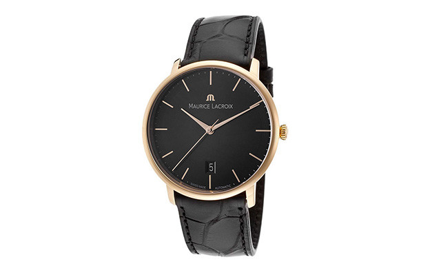 Maurice Lacroix Les Classiques Dial LC6007-PG101 vàng hồng 18K đúc