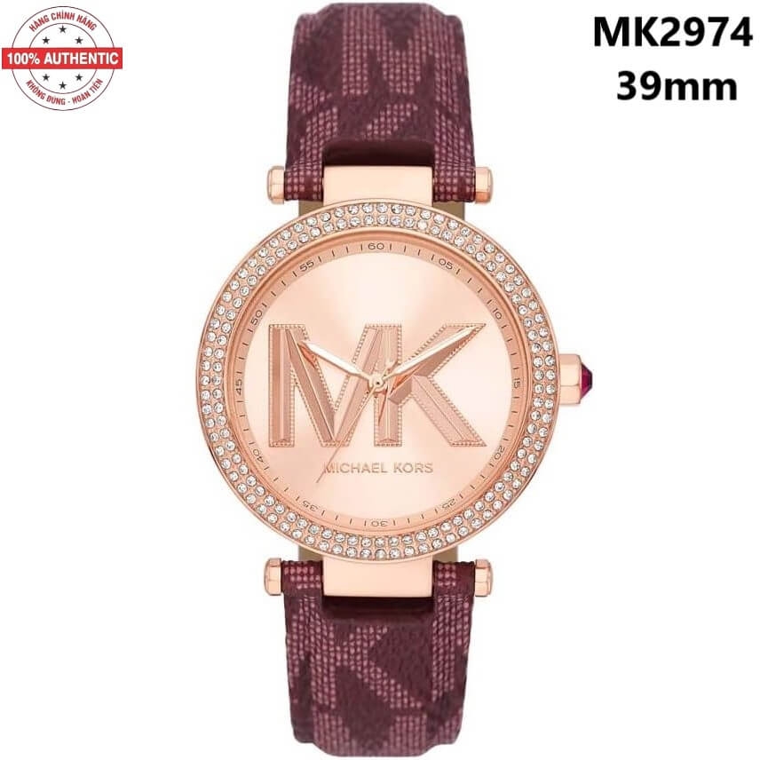 Đồng Hồ MK Dây Da Đỏ: Biểu Tượng Phong Cách, Sức Hút Khó Cưỡng Cho Phái Nữ
