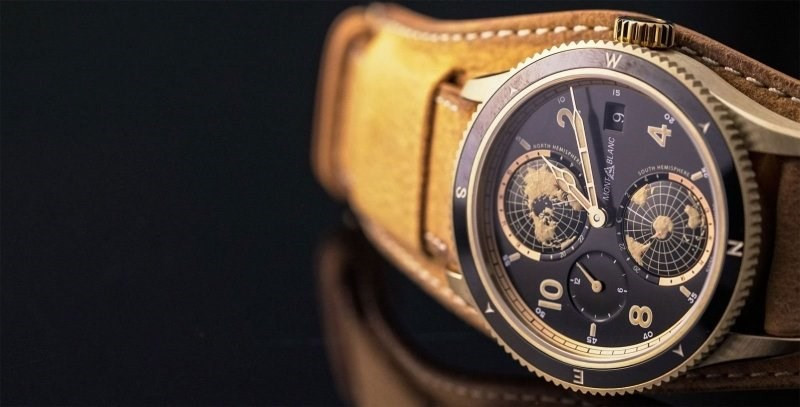 Cách phân biệt đồng hồ Montblanc của nước nào: Kiểm tra mặt kính Sapphire
