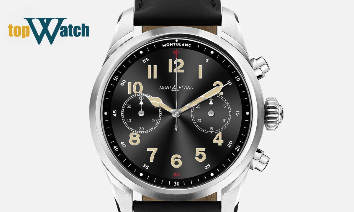 Đồng hồ thông minh Montblanc Summit 2+, thể hiện sự đa dạng về phân khúc giá đồng hồ Montblanc.