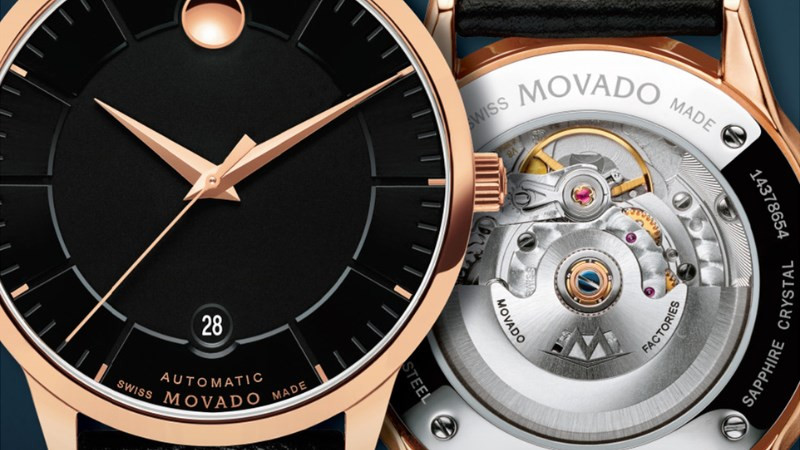 Bộ máy chất lượng cao của đồng hồ Movado 1881