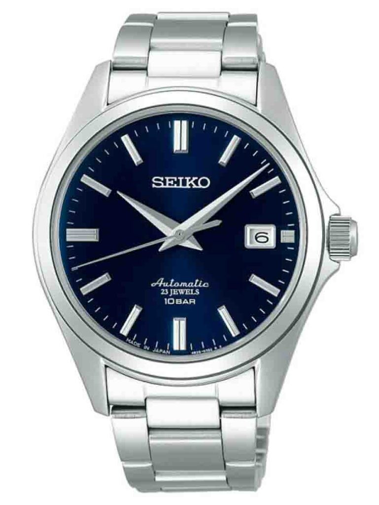 Đồng hồ Seiko Mechanical SZSB013 với thiết kế cổ điển, phù hợp tầm giá 10 triệu nên mua đồng hồ nào