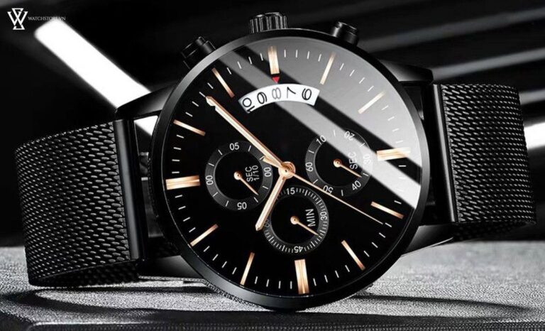 Dây đeo và vỏ đồng hồ nam giá rẻ 200k làm từ vật liệu kém chất lượng có thể gây ra phản ứng dị ứng hoặc nổi mẩn đỏ trên da người dùng