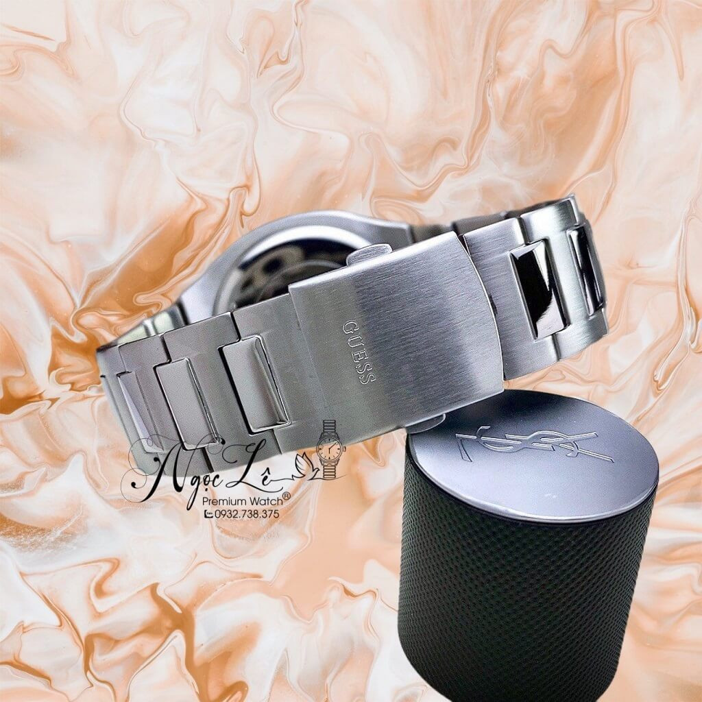 Bộ đồng hồ Guess nam GW0572G1 và hộp