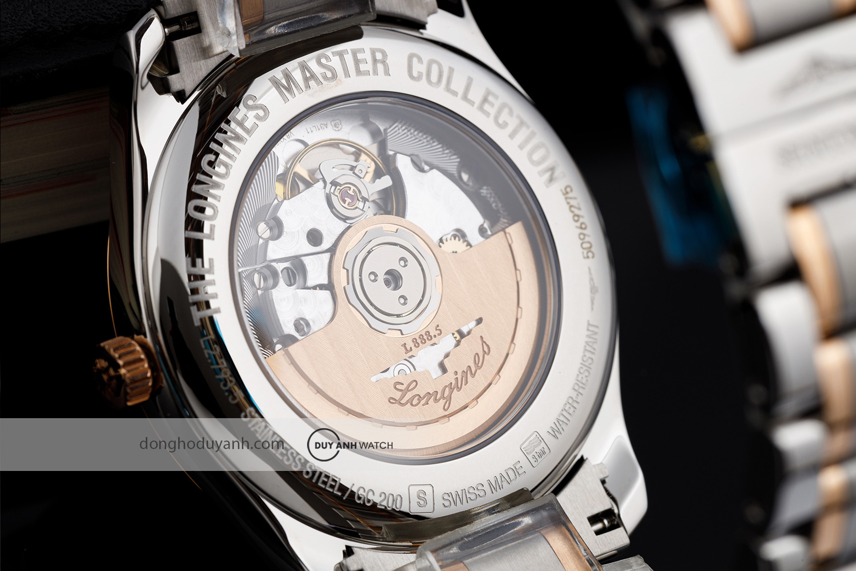 Bộ máy L888.5 lắp trên mẫu Longines Master L2.793