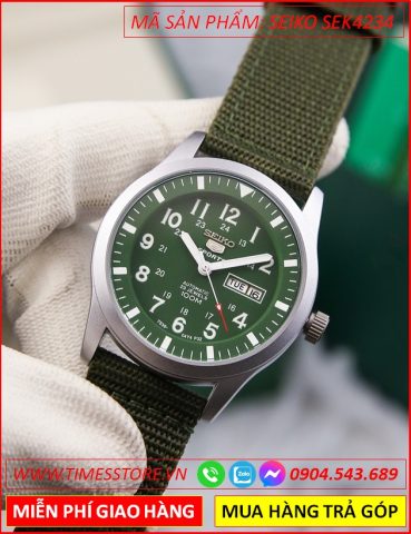 Đồng hồ Dây Vải Quân Đội: Biểu Tượng Phong Cách và Độ Bền Vượt Thời Gian