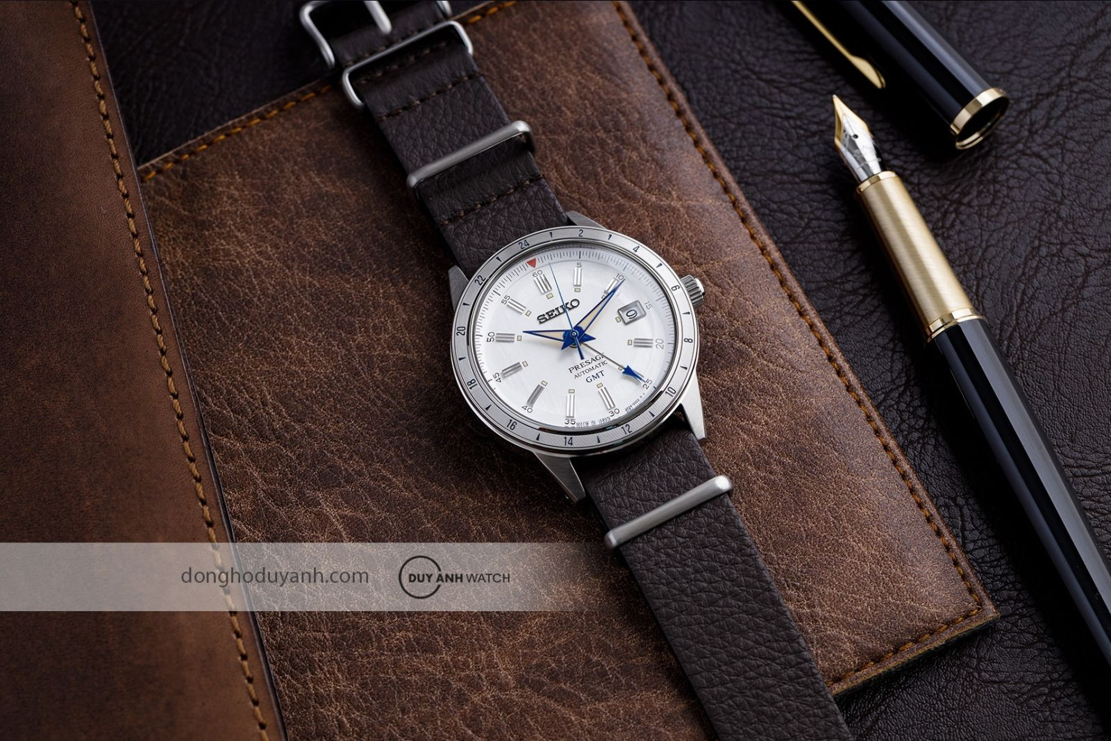 Đồng hồ nam Seiko Presage Style60s Limited Edition SSK015J1 chính hãng, thiết kế lịch lãm cho quý ông.