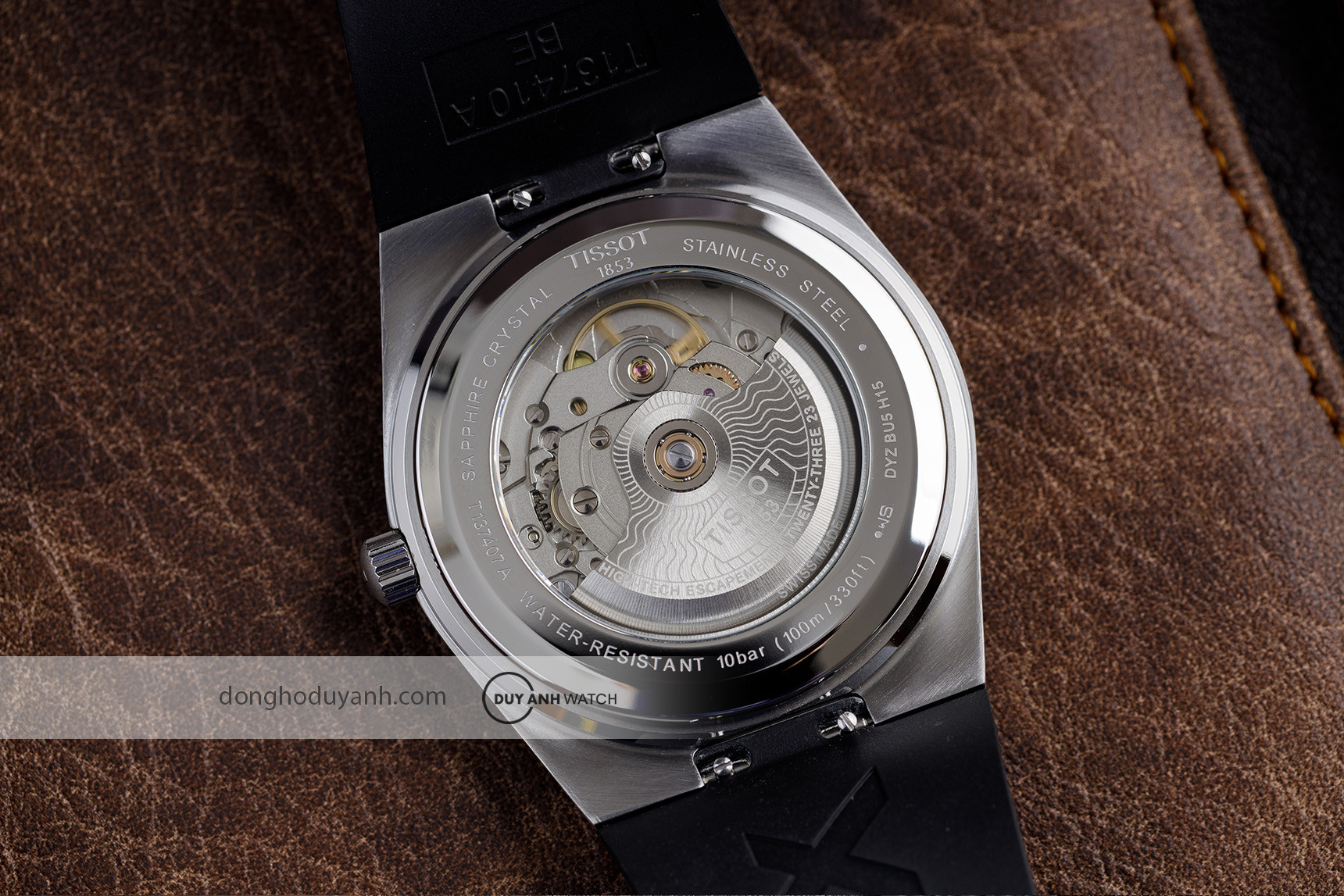 Bộ máy Thụy Sĩ bên trong đồng hồ Tissot PRX chất lượng cao