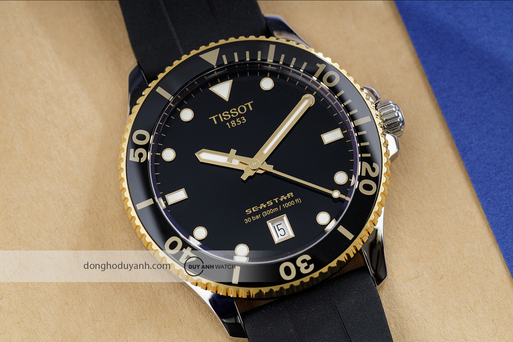 Mẫu đồng hồ nam Tissot Seastar T120.410.27.051.00 phong cách thể thao