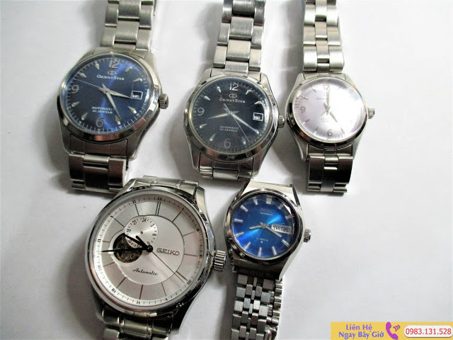 Đồng hồ Nhật bãi chất lượng cao tại Shop Nhật Việt Hà Nội