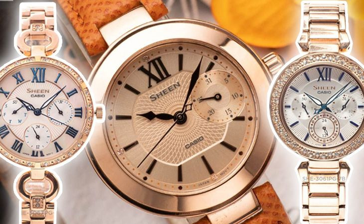 Sheen Casio, dòng đồng hồ nữ sang trọng từ hãng đồng hồ Nhật Bản Casio