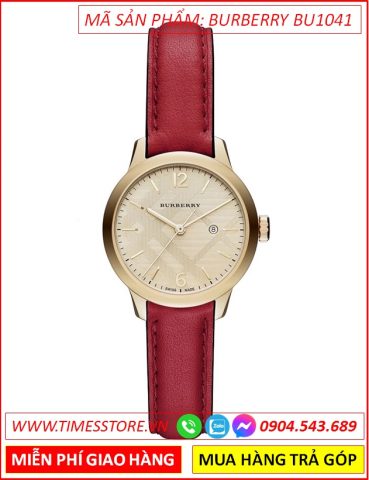 Đồng hồ Burberry Nữ Dây Da: Biểu Tượng Phong Cách và Đẳng Cấp Vượt Thời Gian