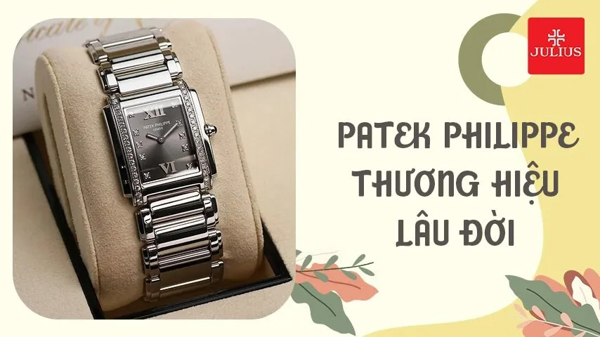 Đồng hồ nữ Patek Philippe Twenty-4 với vẻ đẹp cổ điển và đẳng cấp