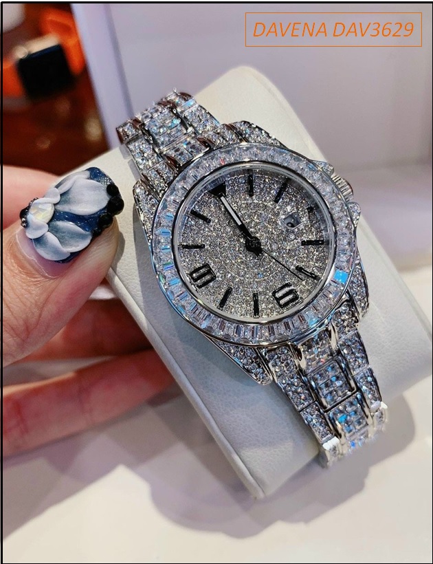Đồng hồ Davena Crystals from Swarovski: Biểu Tượng Của Vẻ Đẹp Lấp Lánh và Phong Cách Sang Trọng