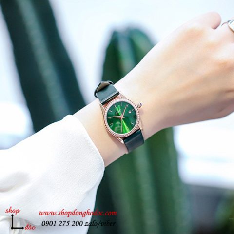Đồng Hồ Nữ Xanh Lá Cây: Xu Hướng Thời Trang Nổi Bật và Cách Phối Đồ Đỉnh Cao