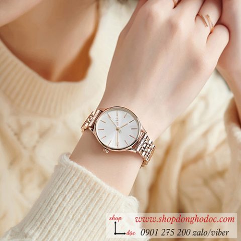 Đồng Hồ Nữ Thời Trang Hàn Quốc Julius JA-1312: Phá Cách và Thanh Lịch