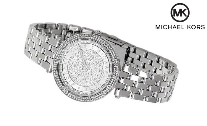 Khóa bấm hiện đại trên dây đeo đồng hồ nữ Michael Kors MK3476