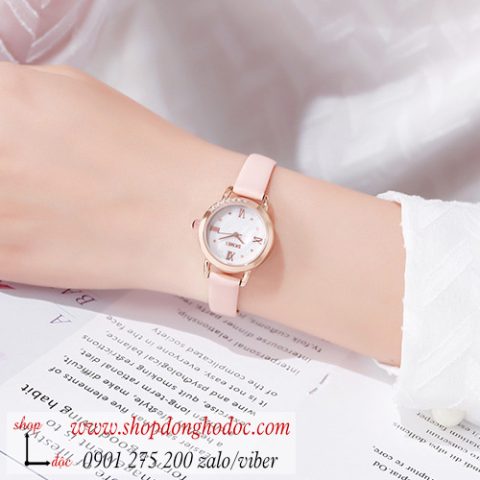 Đồng hồ Nữ Dây Da Màu Hồng: Biểu Tượng Của Sự Nữ Tính Và Tinh Tế