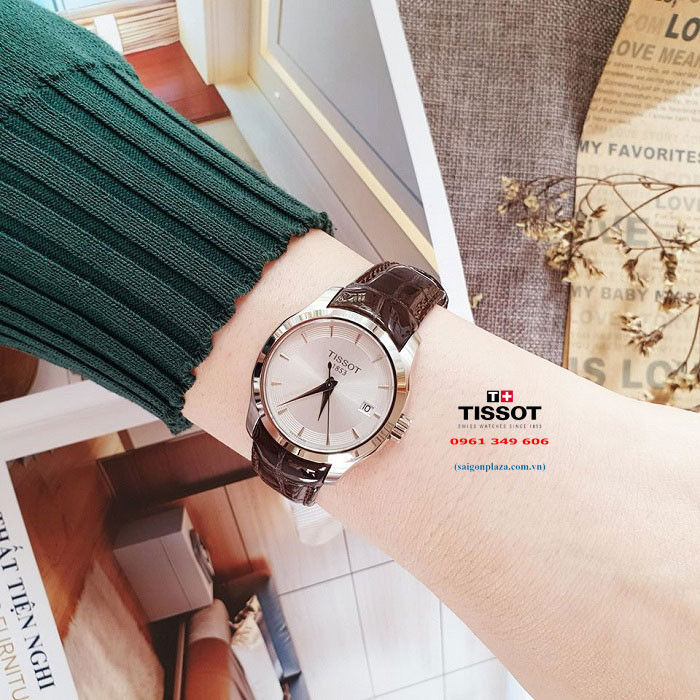 Đồng hồ nữ Tissot T035.210.16.031.03 tại cửa hàng đồng hồ nữ TPHCM uy tín