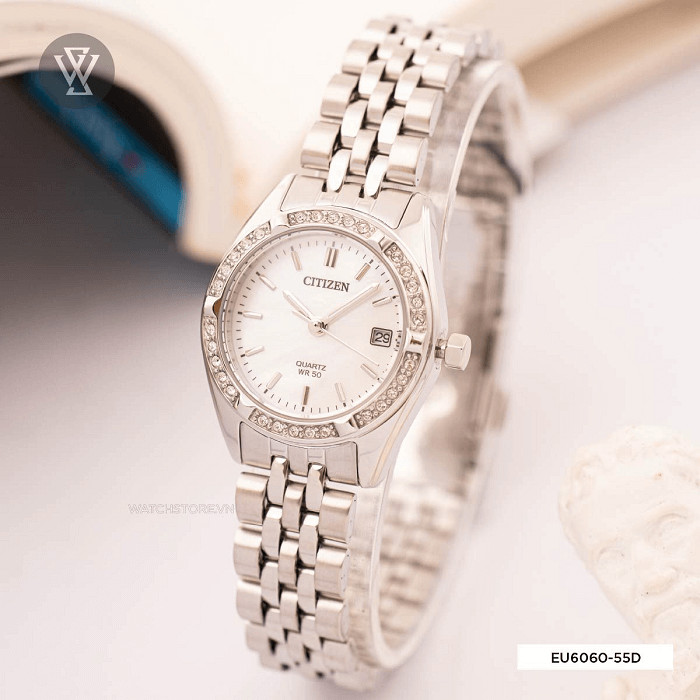 Đồng hồ nữ đẹp Citizen Eco-Drive tiện ích, nhẹ nhàng