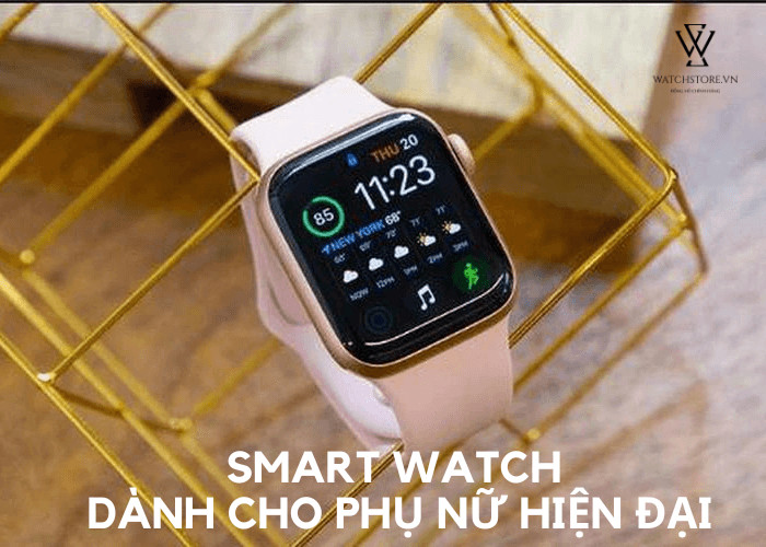 Đồng hồ nữ đẹp Smartwatch tích hợp nhiều tính năng thông minh