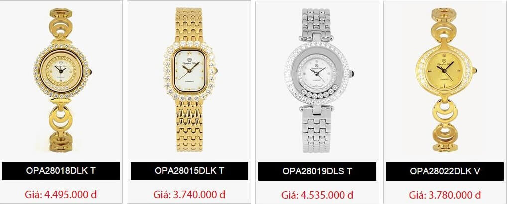 Đồng hồ Olympia Star Sapphire Lady Jewelry với thiết kế sang trọng dành cho phái nữ.