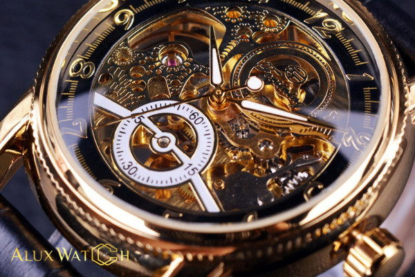 Đồng hồ cơ lộ máy Omega phô diễn vẻ đẹp cơ khí tinh xảo