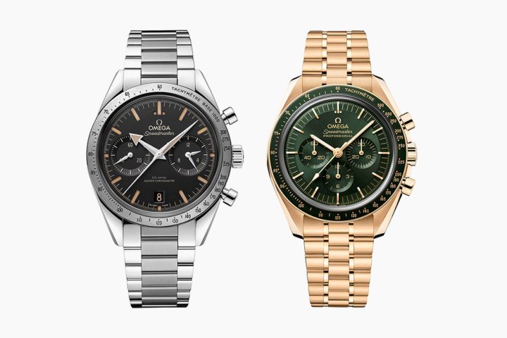 Vẻ đẹp sang trọng của đồng hồ Omega dây kim loại